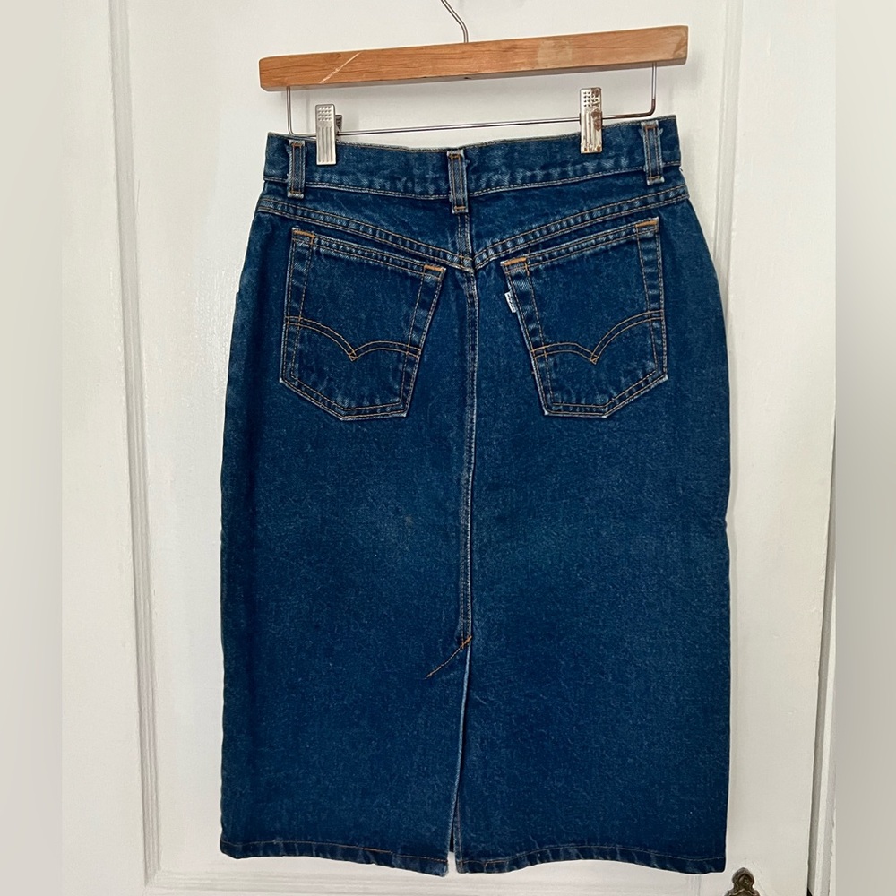 Vintage Levi high waisted skirt - Picture 2 of 4
